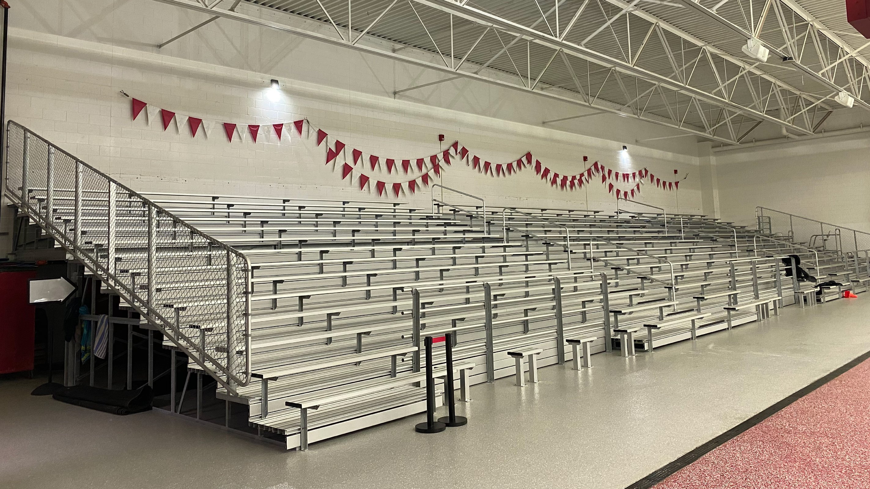 Waukesha South High School Receives New Indoor Pool Bleachers